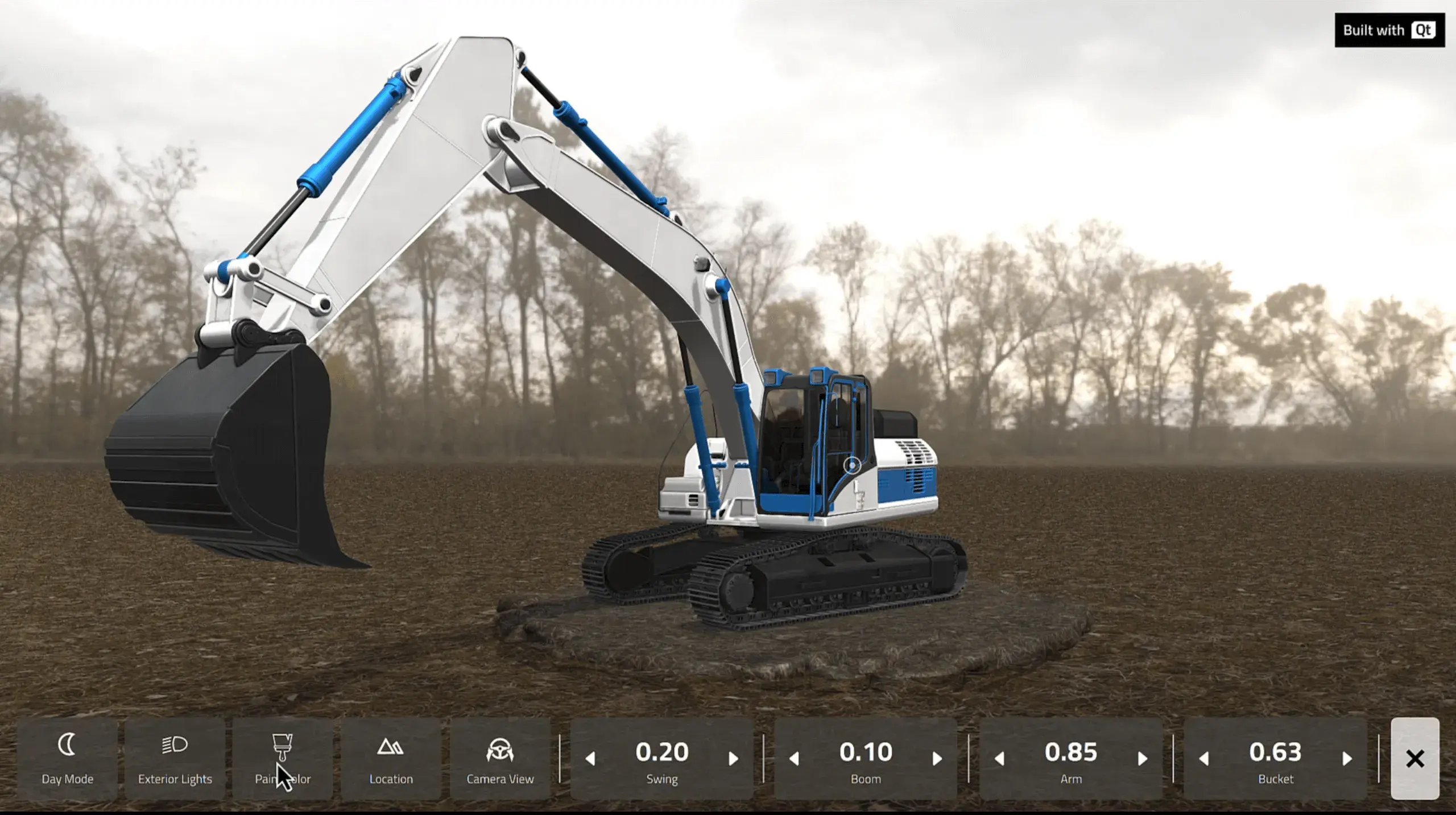 Excavator Digital Twin