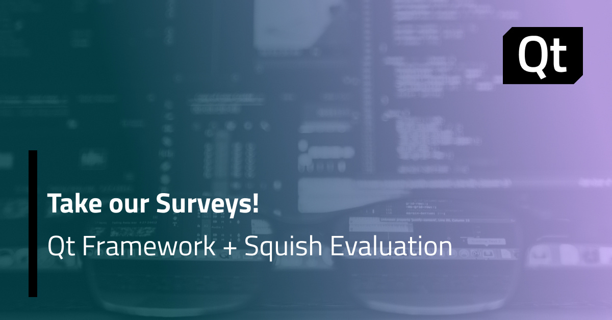 Its Survey Time_ Qt Framework + Squish Evaluation