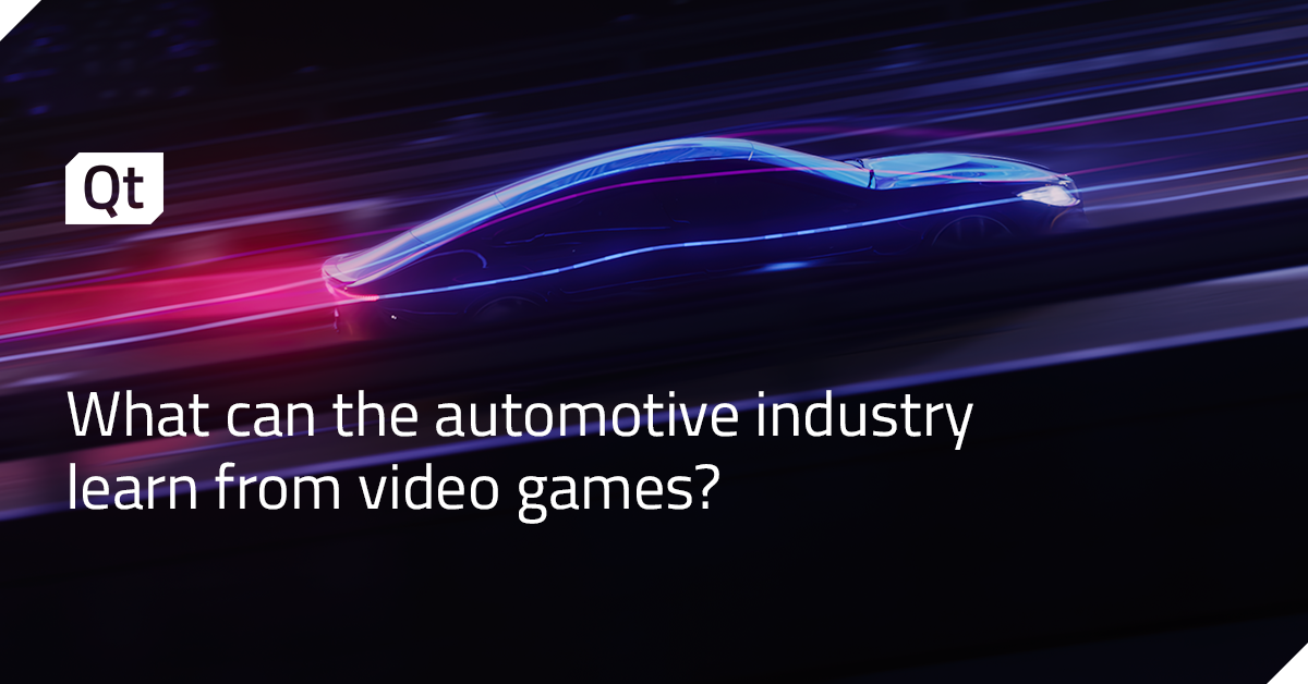 What can the automotive industry learn from video games?