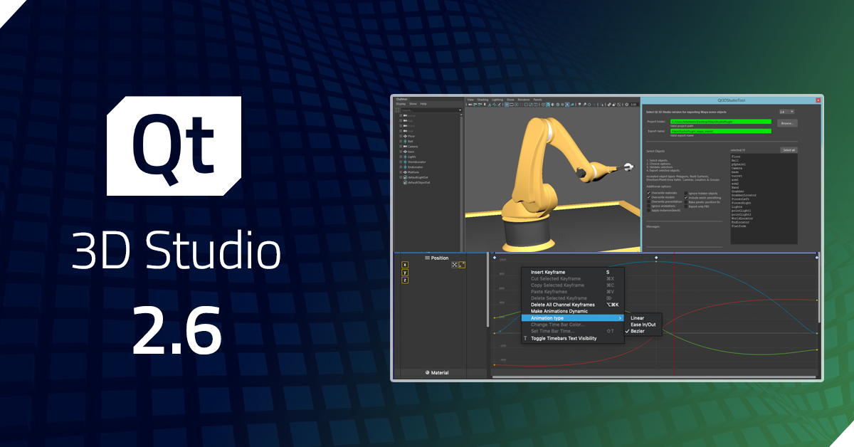 Qt 3D Studio  Released