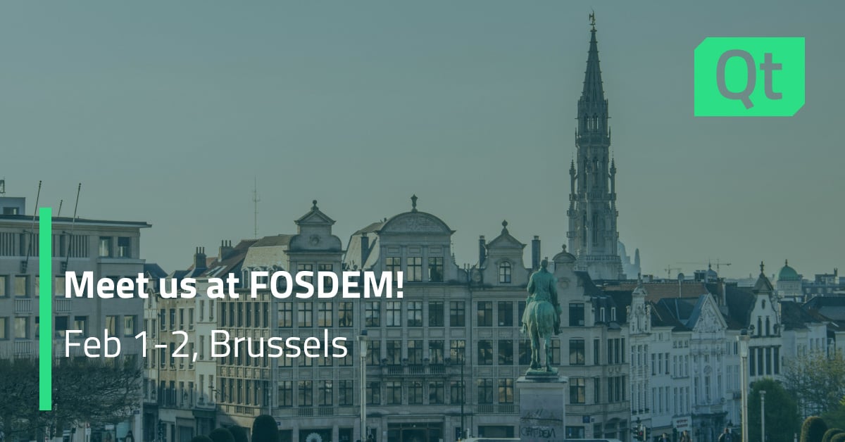 Feb 1-2: Meet us at FOSDEM!